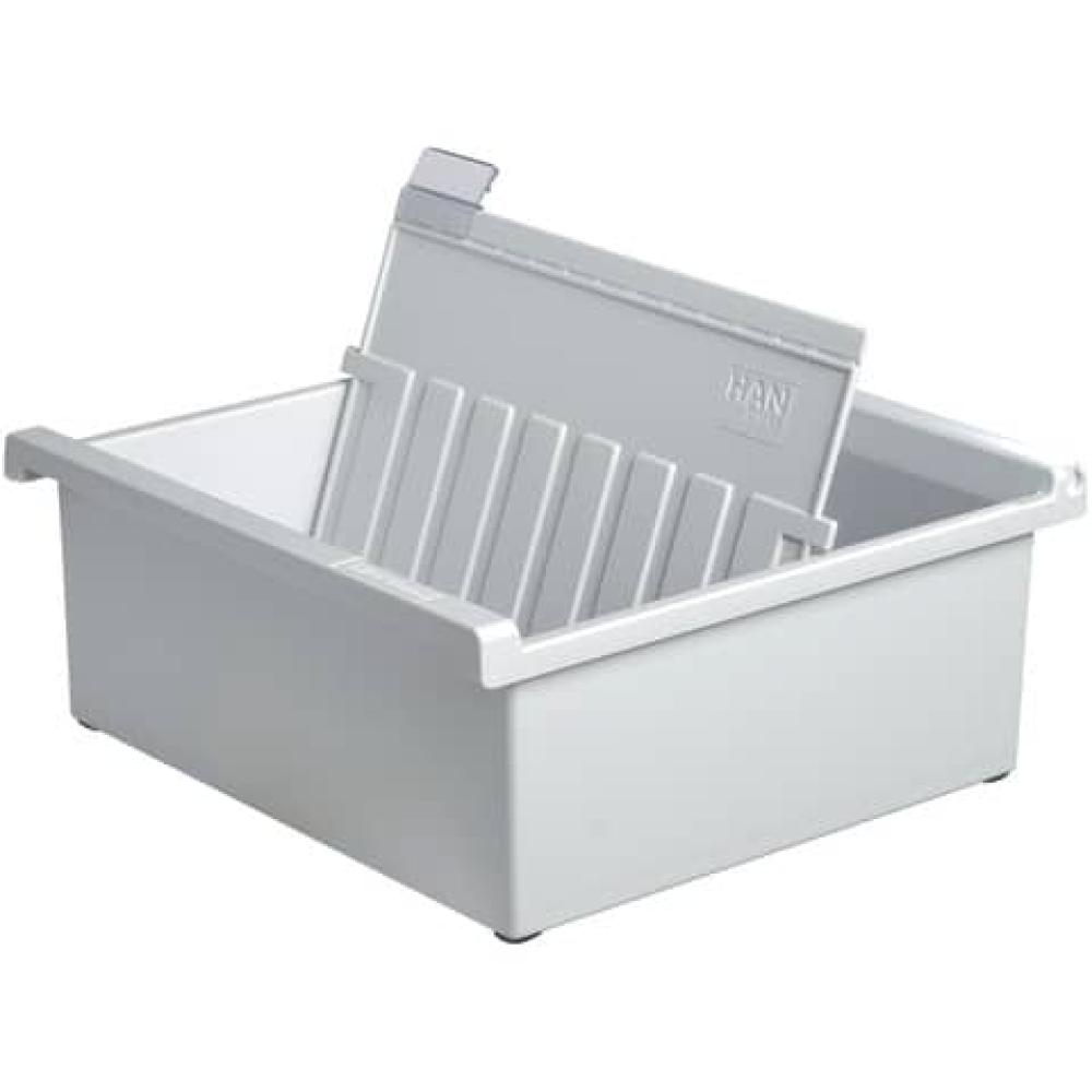 Karteitrog A5 quer für 800 Karten lichtgrau HAN 965-0-11 (4012473965010)