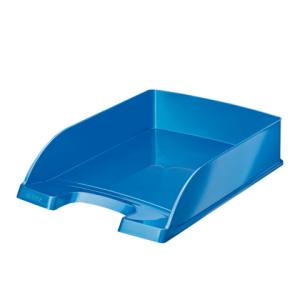 5226 Briefkorb Plus WOW A4, Polystyrol blau metallic Leitz 5226-30-36 (4002432394463)