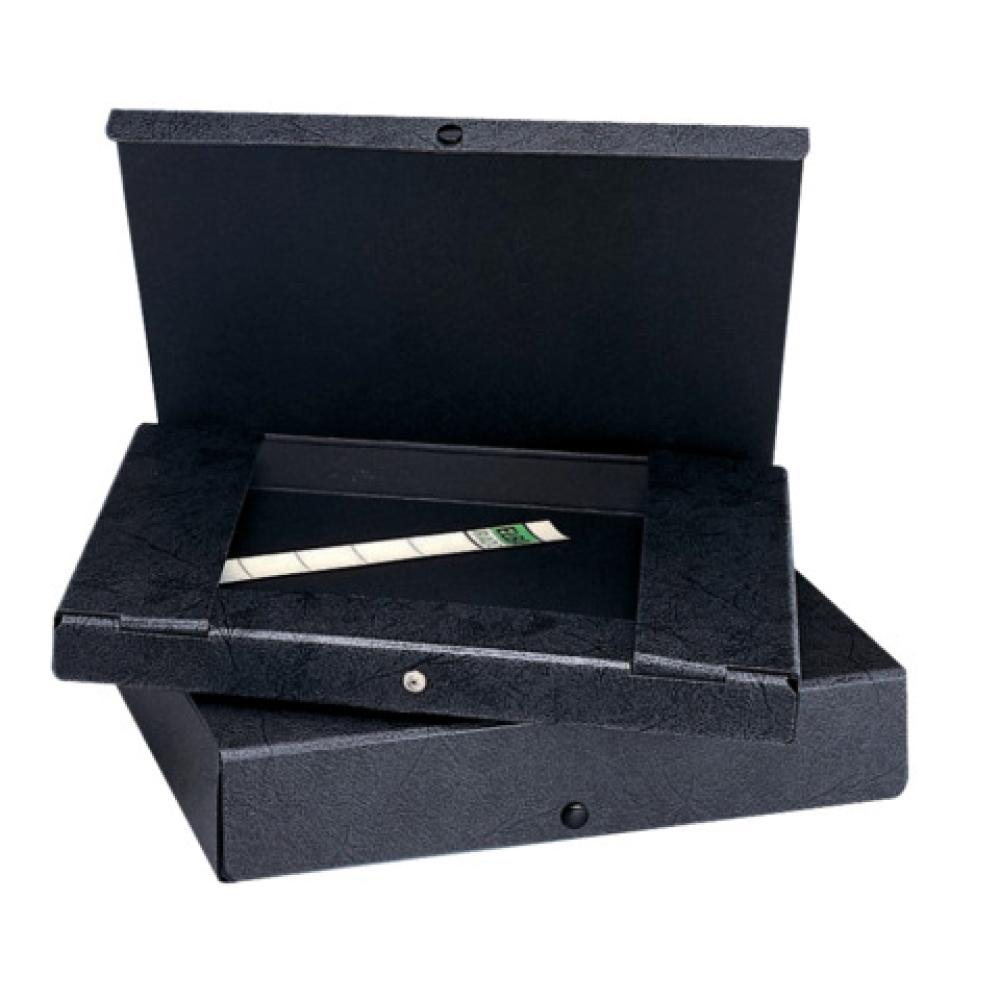 Dokumentenmappe A4, 20 mm Hartpappe (RC) schwarz ELBA 400000993 (4002030027077)