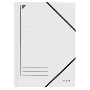 3980 Eckspanner A4, 250 Blatt Pendarec-Karton (RC) weiß Leitz 3980-00-01 (4002432336548)