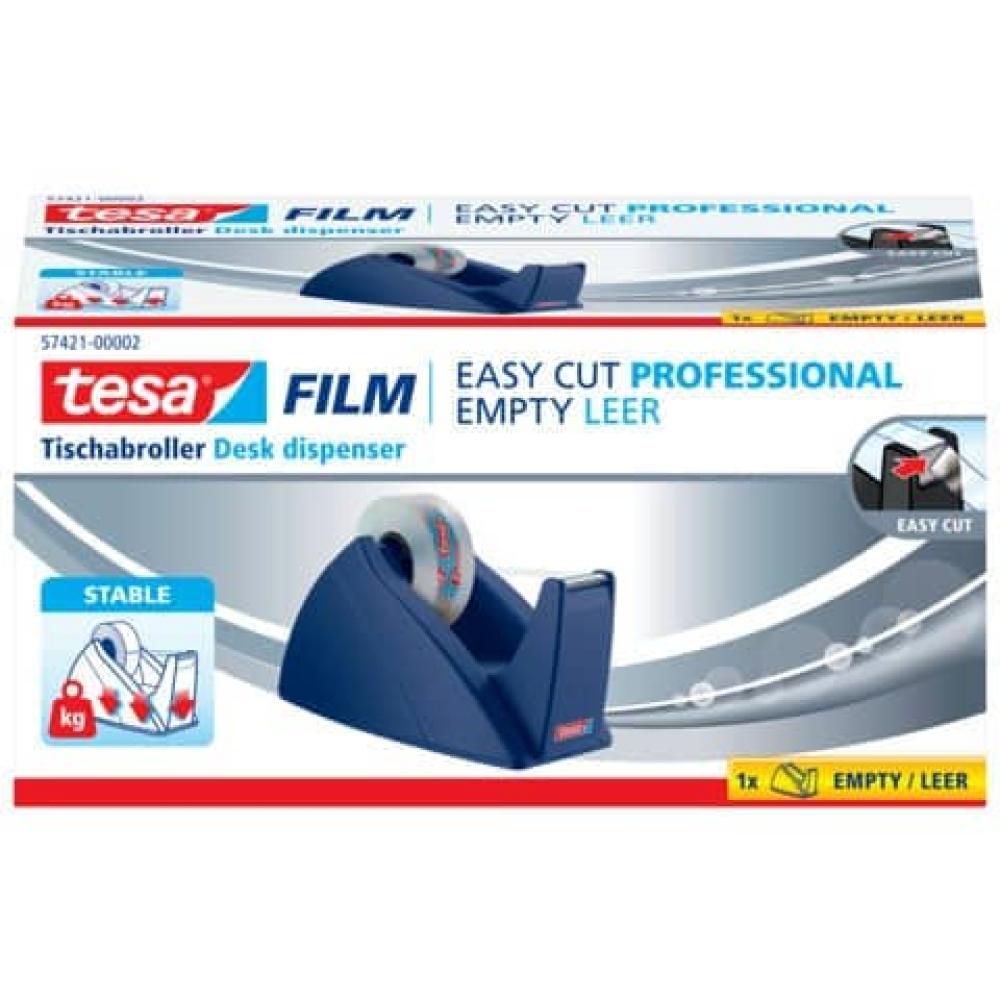 Tischabroller Easy Cut für Rollen bis 33 mx19 mm royalblau TESA 57421-00002-03 (4042448363107)
