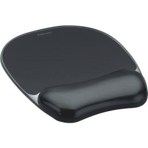 Handgelenkauflage mit Mauspad Crystal Gel 202x32x230 mm schwarz FELLOWES 9112101 (0043859527175)