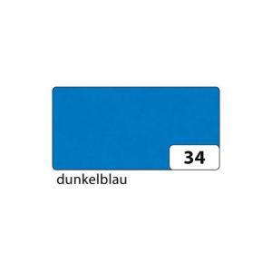 Transparentpapier 42g 70x100 cm gefalzt 25 Bogen dunkelblau FOLIA 82534 (4001868825343)