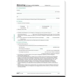 10 Rnk-verlag 553/10 Mietverträge Für Garagen (4002871055314)