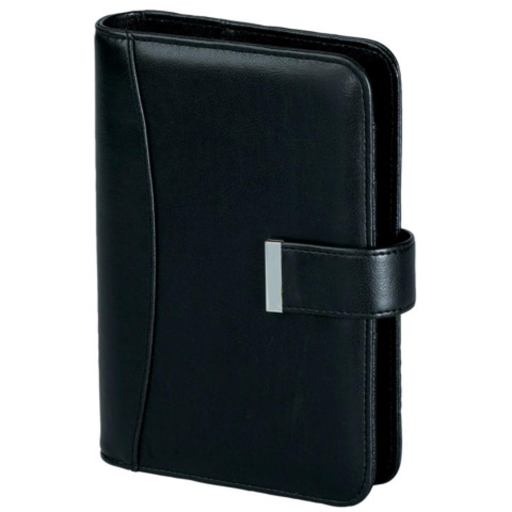 Terminplaner Kompakt-Classic A6, Softfolie schwarz BSB 02-0416 (4000867316777)