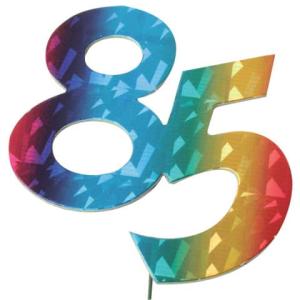 Jubiläumszahl 85 bunt 2514085 (4014983140857)