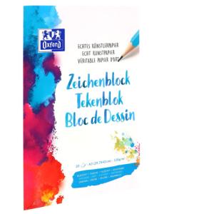Zeichenblock, DIN A3, blanko, 120 g/ qm Oxford 100 050 301 (4006144952812)