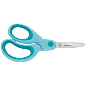 Bastelschere 13 cm spitz türkis WESTCOTT E-21585 00 (4027521513266)