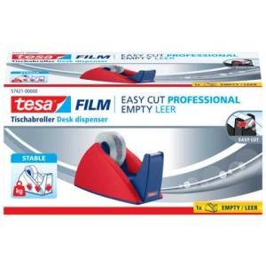 Tischabroller Easy Cut für Rollen bis 33 mx19 mm rot blau TESA 57421-00000-03 (4042448363114)
