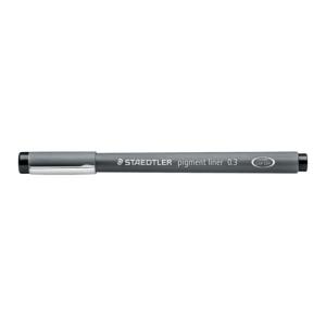 Feinschreiber pigment liner 0,3 mm schwarz STAEDTLER 308 03-9 (4007817330418)