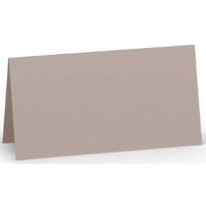 Tischkarte Paperado 10x10 cm 220 g qm taupe gerippt RÖSSLER 16403049 (4014969660287)