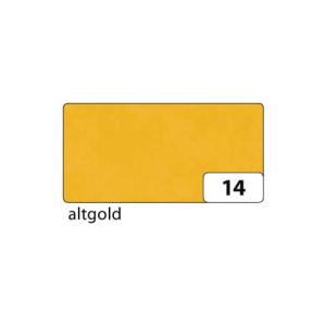 Transparentpapier 42g 70x100 cm gefalzt 25 Bogen altgold FOLIA 82514 (4001868825145)