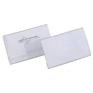 Namensschild mit Nadel 75x40 mm 100 Stück DURABLE 8008 19 (4005546810089)