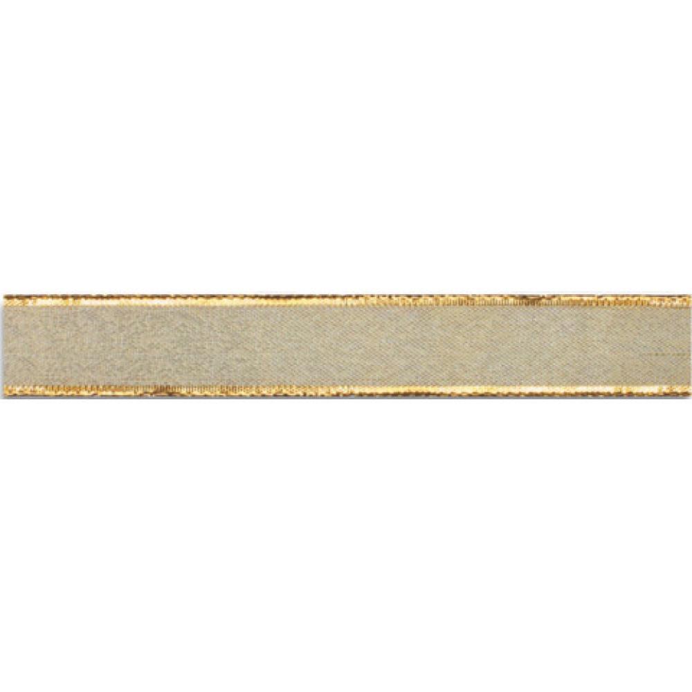 Zierband mit Draht Luxury 40 mmx20 m gold 2414020-734 (4009236102454)