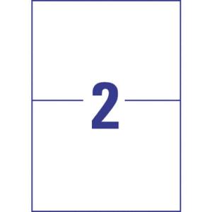 Ultra-Resistente Folien-Etiketten A4, 20 Stück 210x148 mm 10 Blatt weiß AVERY ZWECKFORM L7916-10 (4004182068038)