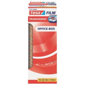 Klebefilm Office Box transparent 15 mmx33 m 10 Rollen TESA 57371-00002-06 (4042448036018)