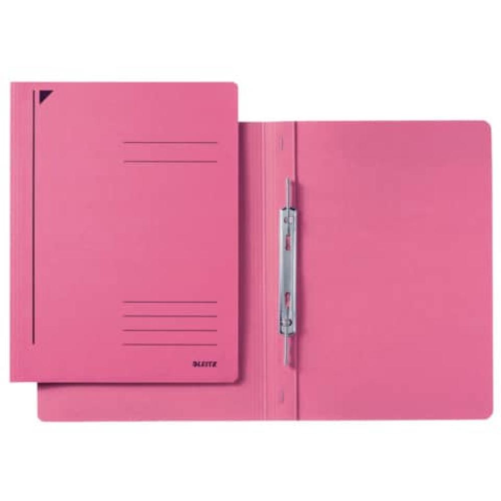 3040 Spiralhefter A4, 250 Blatt kfm. Heftung Recycling-Karton pink Leitz 3040-00-22 (4002432336487)