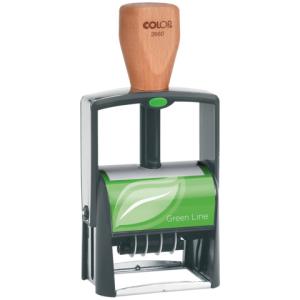 Classic 2660 Green Line max. 8 Zeilen 37x58 mm COLOP 127780 (9004362430469)