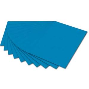 Tonpapier 50x70 cm mittelblau FOLIA 6734 (4001868167344)