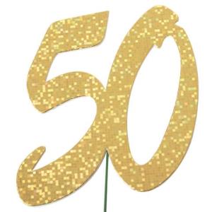 Jubiläumszahl 50 gold 2513950 (4014983139509)