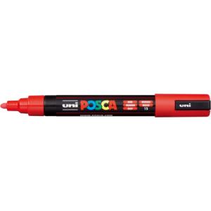 Uni-ball Posca Pc-5m Acrylstift Rot 1,8 - 2,5 Mm, 1 St. 182521 (4902778916131)