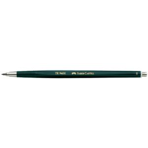 Fallminenstift TK 9400 ohne Clip 2 mm B dunkelgrün FABER CASTELL 139401 (4005401394013)