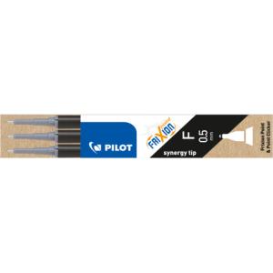 Tintenrollermine FriXion BLS-FRP5 0,3 mm schwarz 3er Pack PILOT BLS-FRP5-B-S3 (4902505401985)