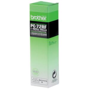 Brother Pc-72rf Schwarz Thermo-druckfolien, 2 Rollen PC72RF (4977766058100)