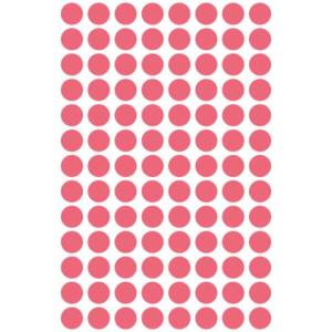 Avery Zweckform Klebepunkte 3177 Leuchtrot  8,0 Mm, 416 St. (4004182031773)
