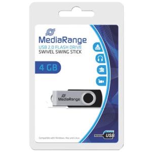 USB Speicherstick 2.0 4 GB MEDIARANGE MR907 (4260057124807)