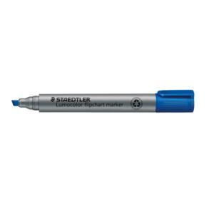 Lumocolor 356 B flipchart marker Keilspitze blau STAEDTLER 356 B-3 (4007817356173)