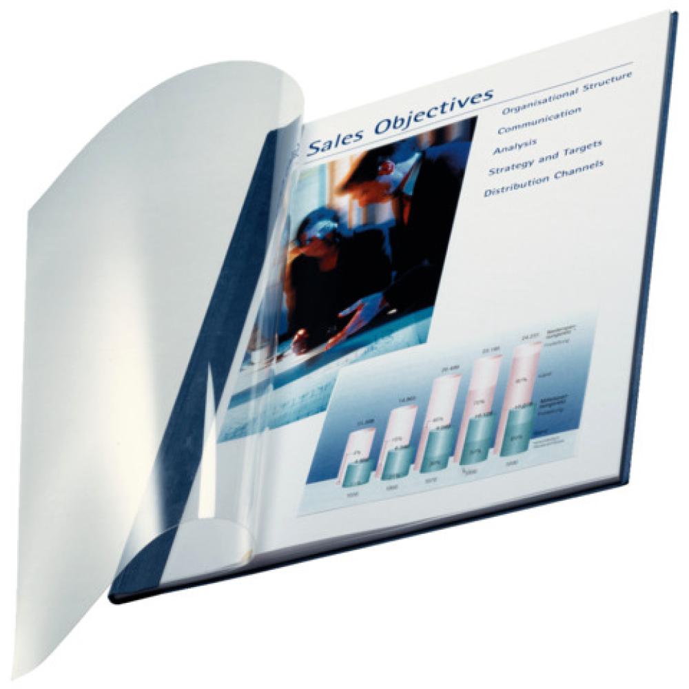 7399 Bindemappe impressBIND Soft Cover A4, 7 mm 10 Stück blau Leitz 7399-00-35 (4002432373697)