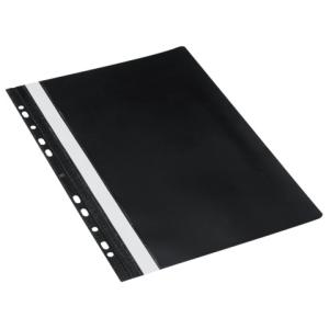 Schnellhefter A4, Multilochung PVC schwarz Donau 1704001-01 (9003106568642)