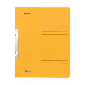 Einhakhefter A4 1 1 Vorderdeckel kfm. Heftung gelb Manilakarton 250 g qm Falken 80004062 (4014481507718)