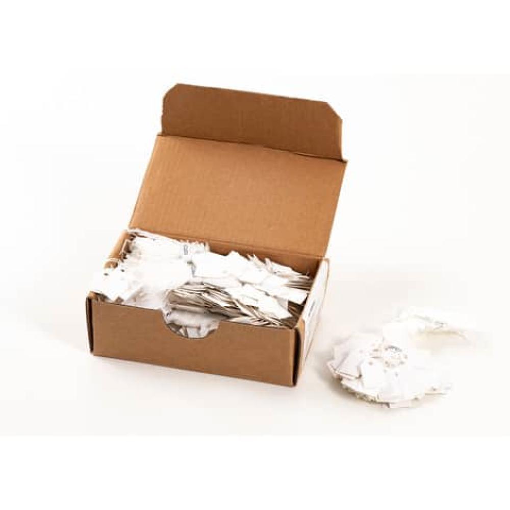 Hängeetiketten 15x24 mm mit weißem Faden 1000 Stück HERMA 6932 (4008705069328)