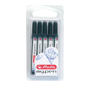 Universalpatrone für Füllhalter my.pen blau 1x5 Stück HERLITZ 300002944 (4008110380308)