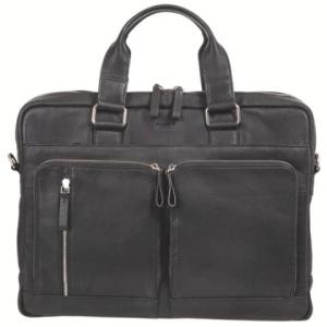 Aktentasche CAMPO Leder schwarz ALASSIO 47032 (4021068470327)