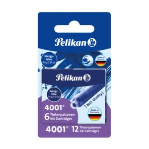 Tintenpatrone 4001 TP 6 königsblau 2x6 Stück Blister PELIKAN 300004126 (4012700330796)