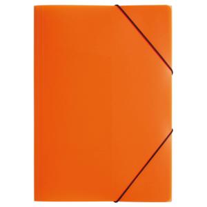 Gummizugmappe Lucy Colours A3, PP orange transluzent PAGNA 21638-09 (4009212038586)