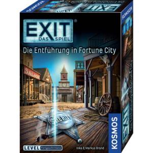 Familienspiel EXIT Das Spiel Die Entführung in Fortune City KOSMOS 680497 (4002051680497)
