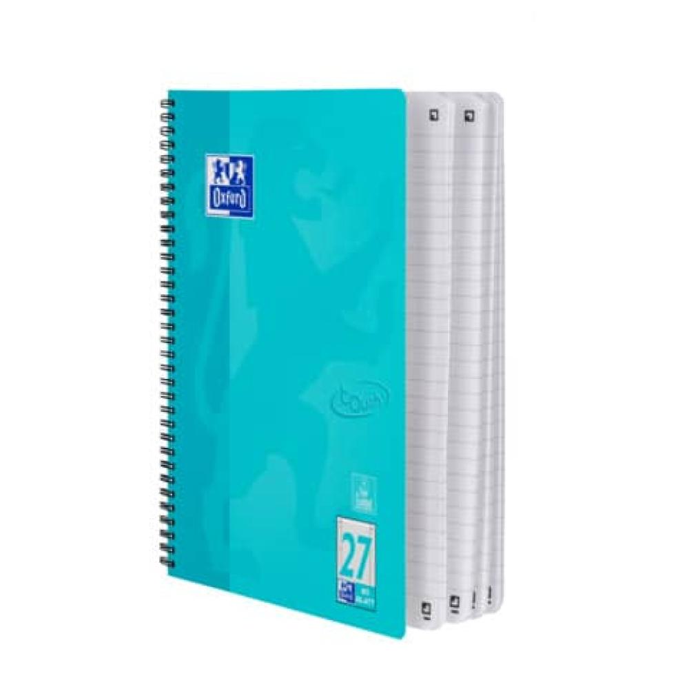 Collegeblock Touch LIN 27 A4+ 80 Blatt 90 g qm aqua OXFORD 400086492 (4006140021192)