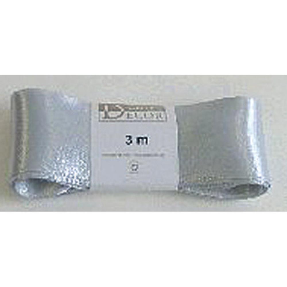 Doppelsatinband 40 mmx3 m silber GOLDINA 1172040051003 (4008953230884)