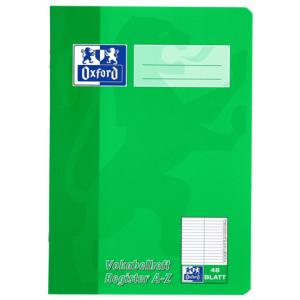 Oxford Vokabelheft Lineatur 53 Liniert Din A5 Ohne Rand, 48 Blatt 100302812 (4006144959071)