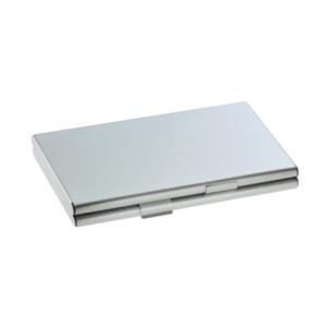 Visitenkarten-Etui Twin 92x63x10 mm silber matt mit 2 Fächern SIGEL VZ136 (4004360980633)