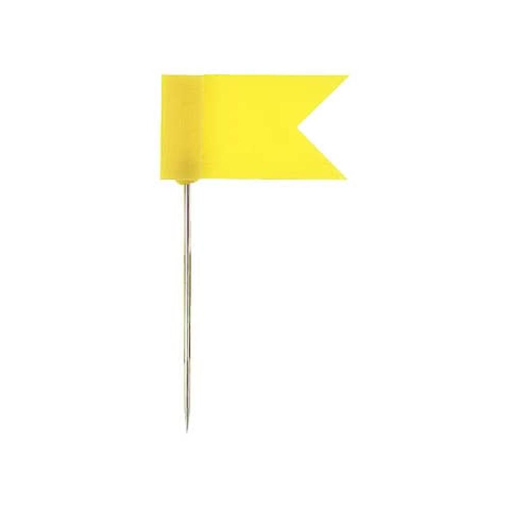 Markierfahne 35x18 mm gelb Dose 20 Stück ALCO 713 (4007735007133)