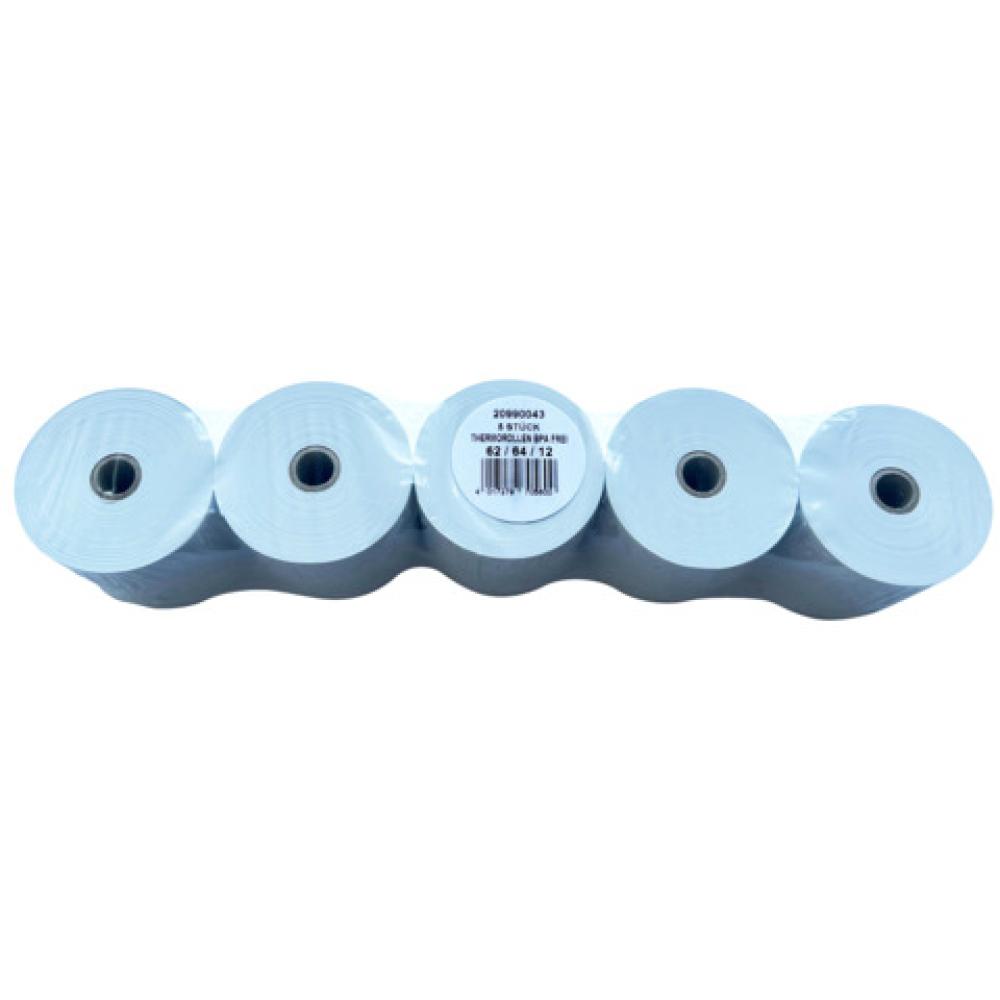 Thermorollen für Registrierkassen 1-fach 62x64x12 mm 50 m VEIT 20990043 (4017279705600)