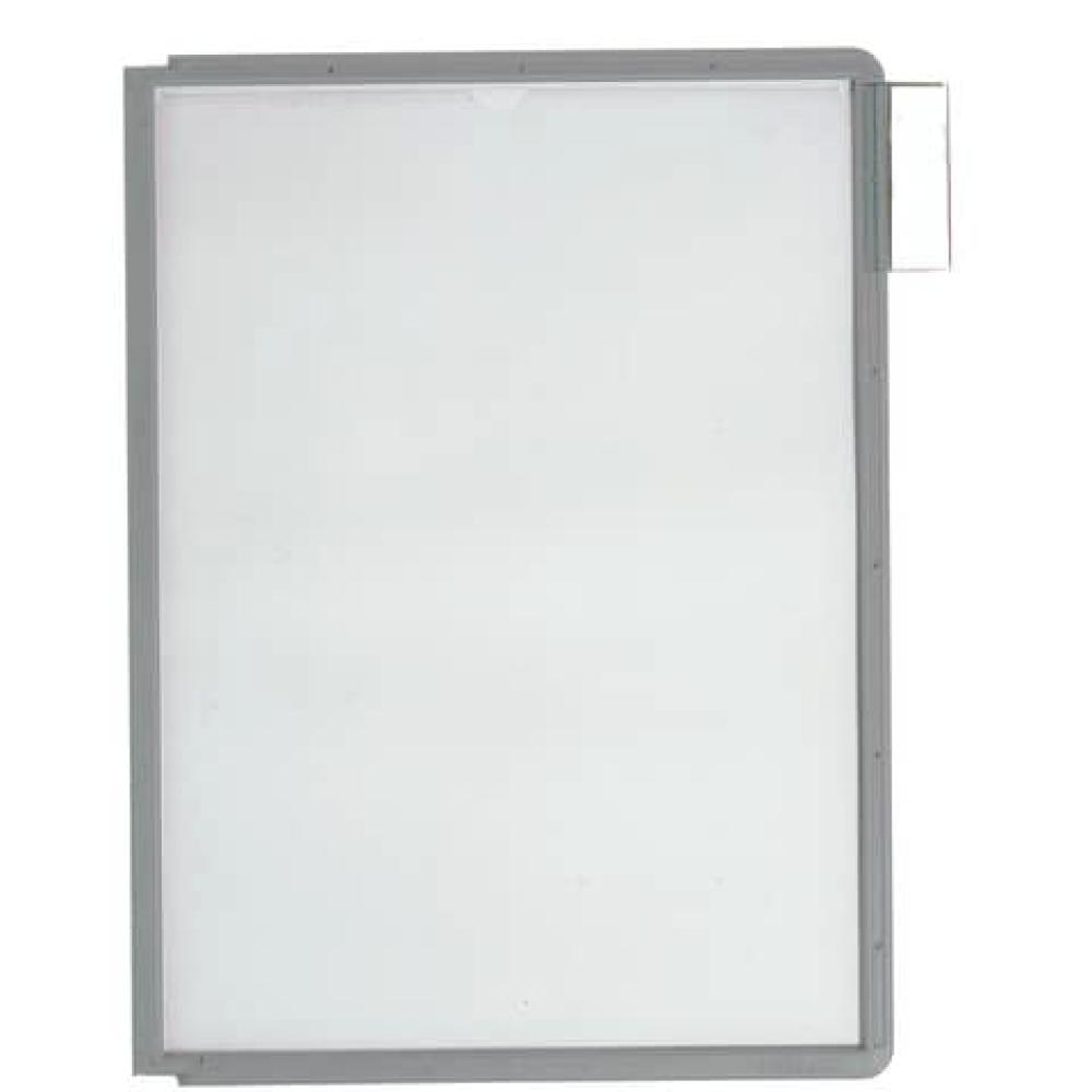 Sichttafel SHERPA PANEL A4, grau DURABLE 5606 10 (4005546571263)