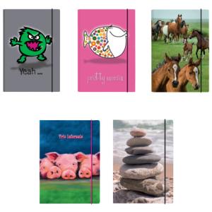 Gummizugmappe A3, 5 Motive sortiert VENCEREMOS 35122 ()