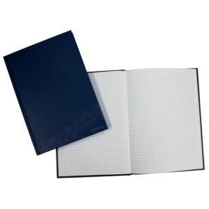 Geschäftsbuch A5, 96 Blatt 70 g qm kariert blau Donau 1340006-10 (9004546484905)