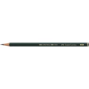 Bleistift CASTELL 9000 2H dunkelgrün FABER CASTELL 119012 (4005401190127)